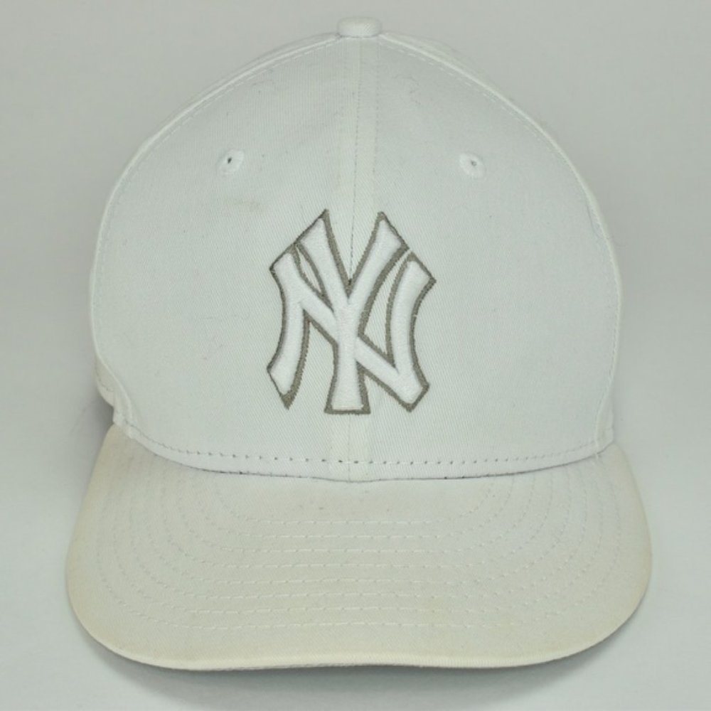 New Era MLB New York Yankees Cap White Size 7&1/2